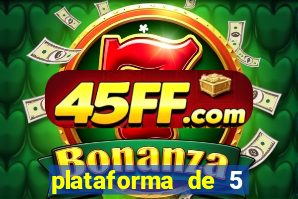 plataforma de 5 reais jogo do tigre